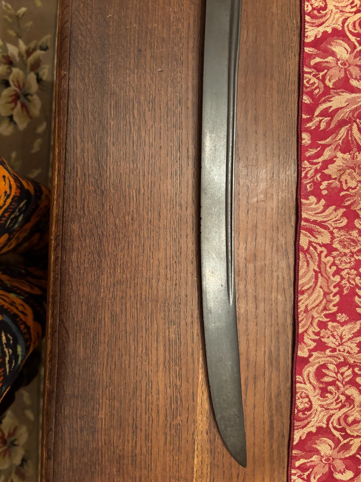 English Hanger Circa 1750-1758 ( Model 1751 ) Broad Arrow mark.