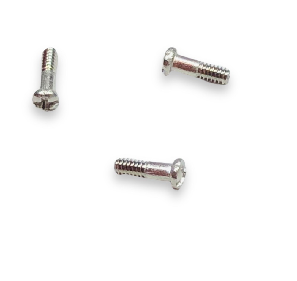 Oakley Codfuse OO6042 Silver Replacement Temple Hinge Screws Genuine