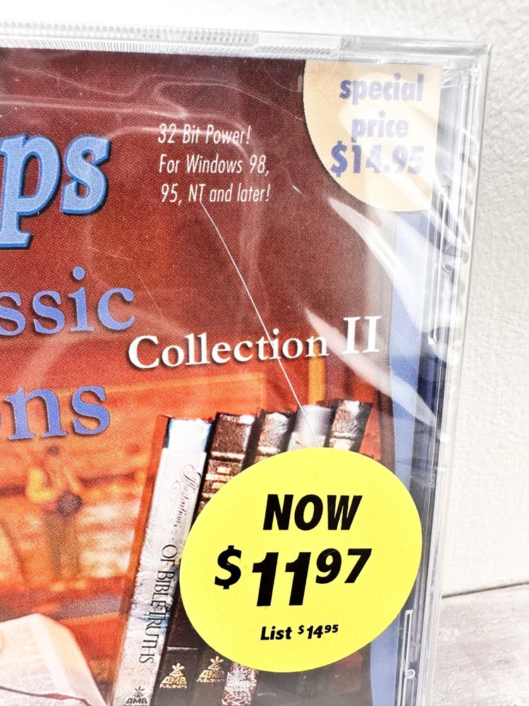 Pulpit Helps 2002 Classic Illustrations Computer Program for Windows NEW SEALED