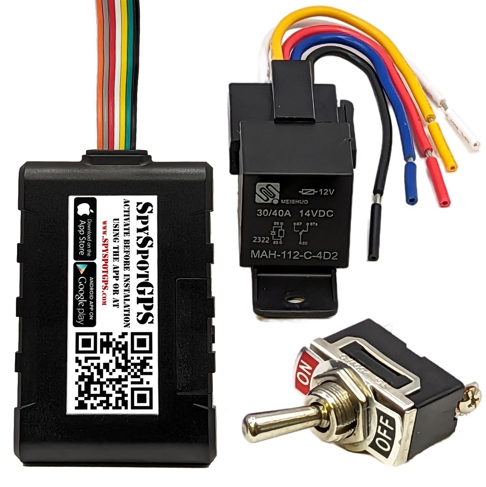 Spy Spot 4g LTE Hardwire GPS Tracker Disable/Enable Starter