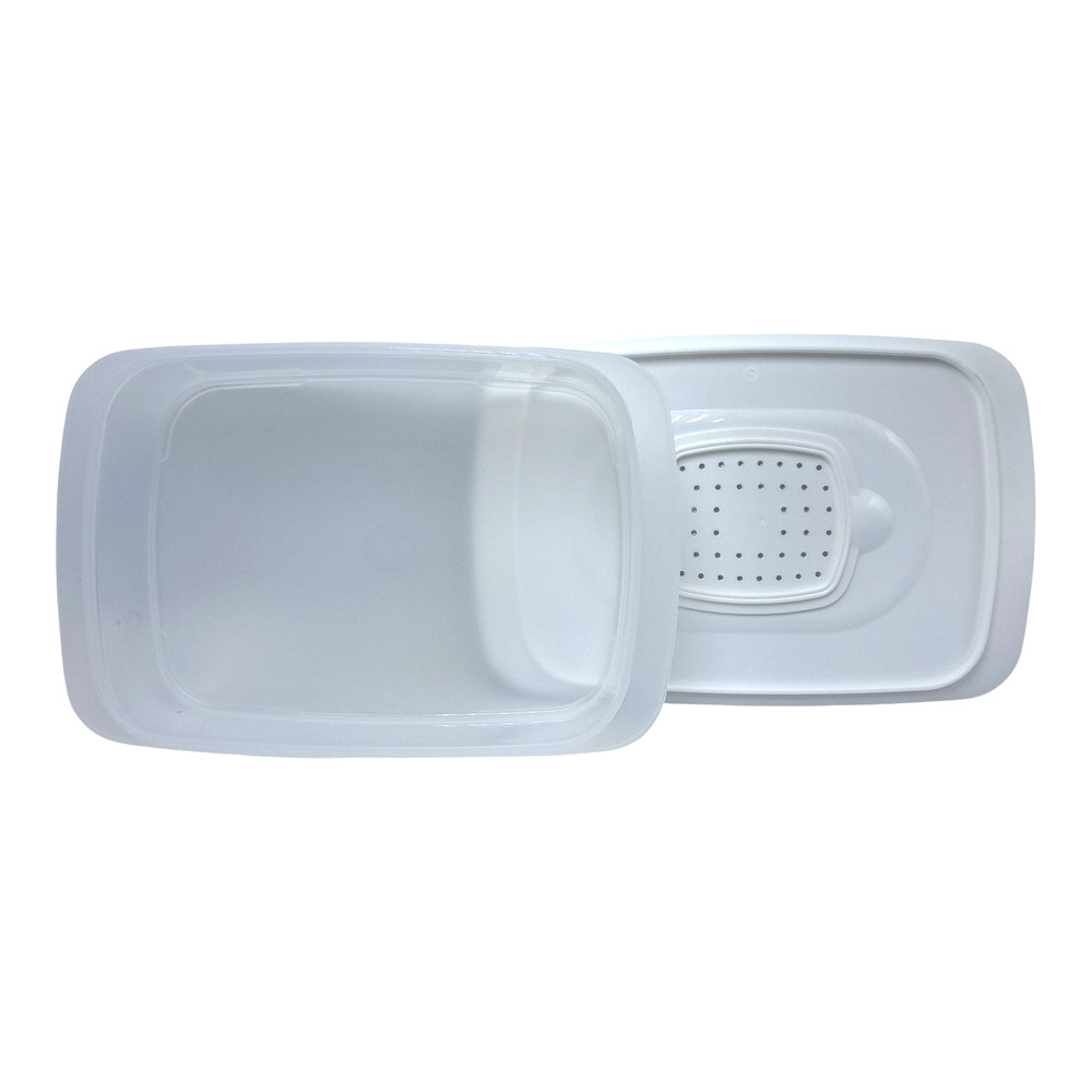 Tupperware Cool Stackable High Base Container for Fruits Veggies Meats 1.5L