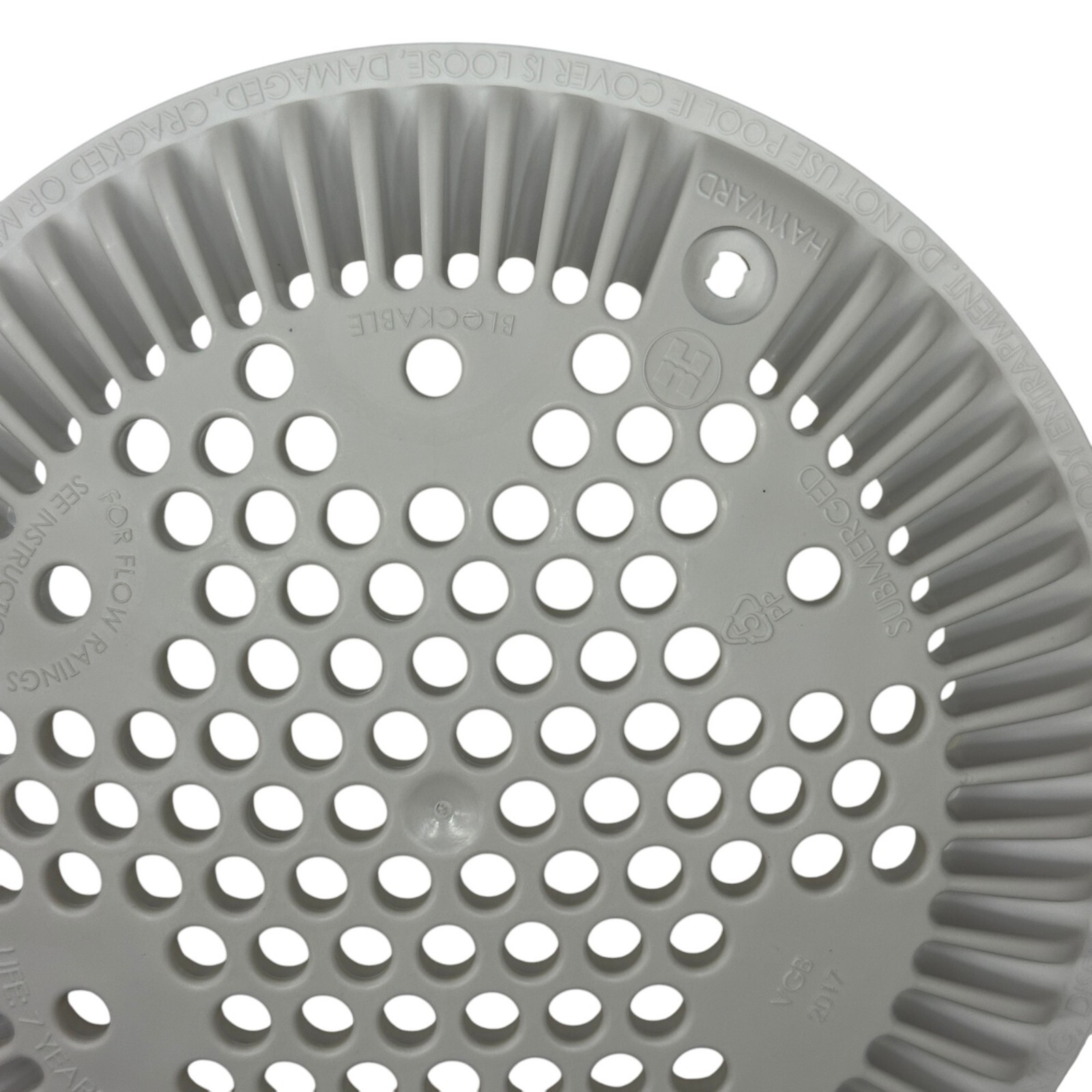 Hayward WG1030AVPAK2 Dual Submerged Suction Outlet Set and Covers Main Drains