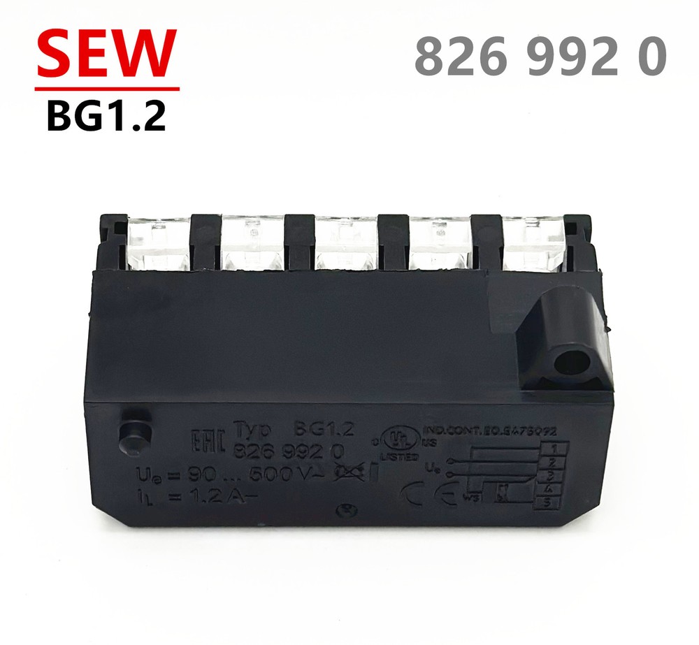 Replace TYP BG1.2 8269920 SEW rectifier BG 1.2 826 992 0