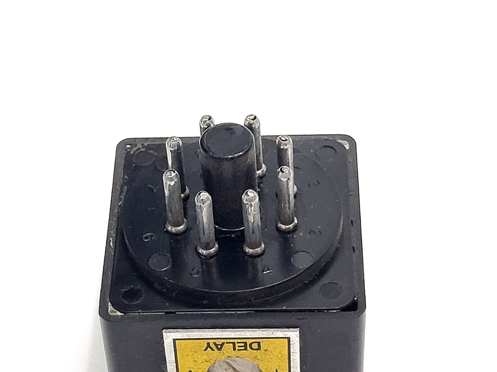 ITECH TR4-201 Adjustable Time Delay Relay Base 8-Pin