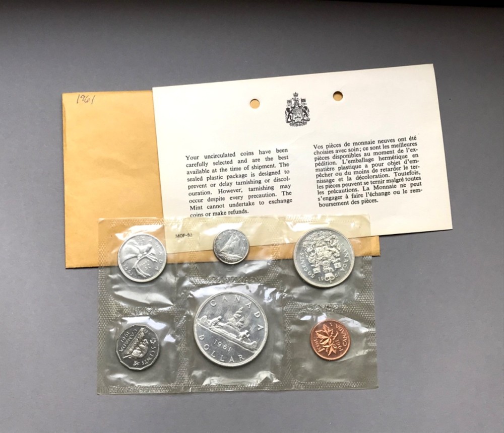 1961 Canada Silver Prooflike Set
