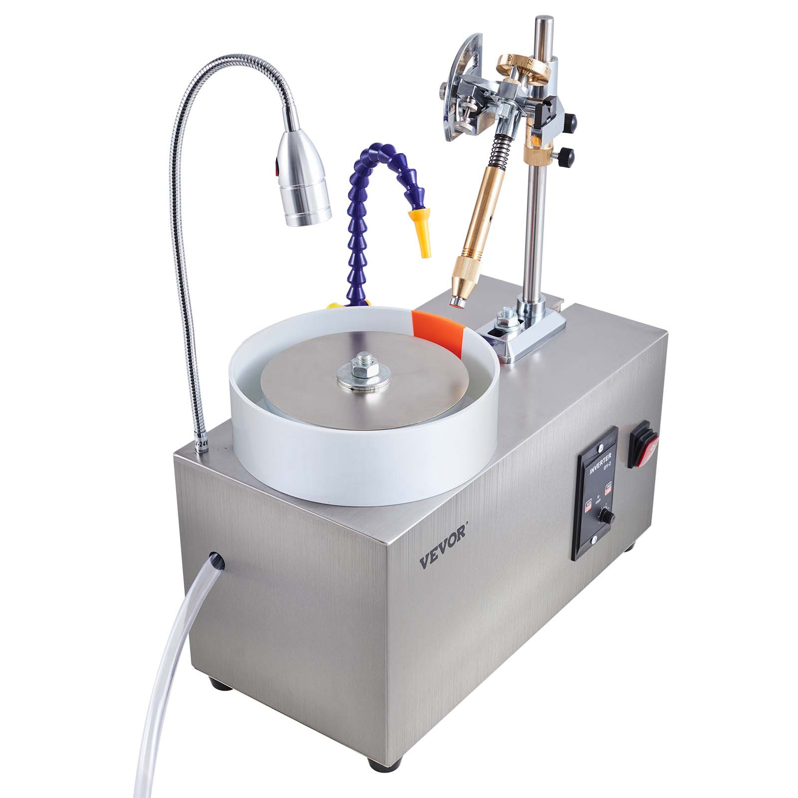 VEVOR Gem Faceting Machine 180W Jade Grinding Polishing 2980RPM Rock Polisher