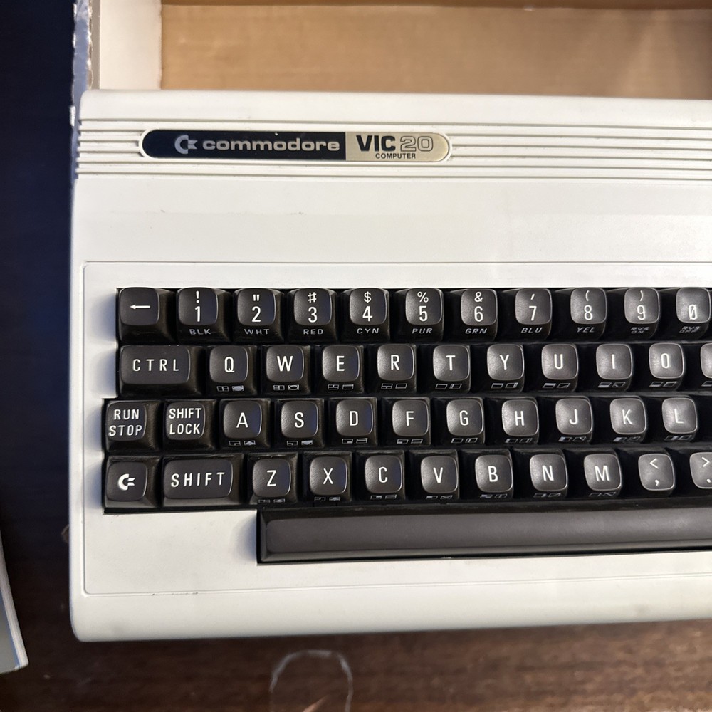 Commodore VIC-20 Computer System - Complete Matching Serial - Authentic - Clean