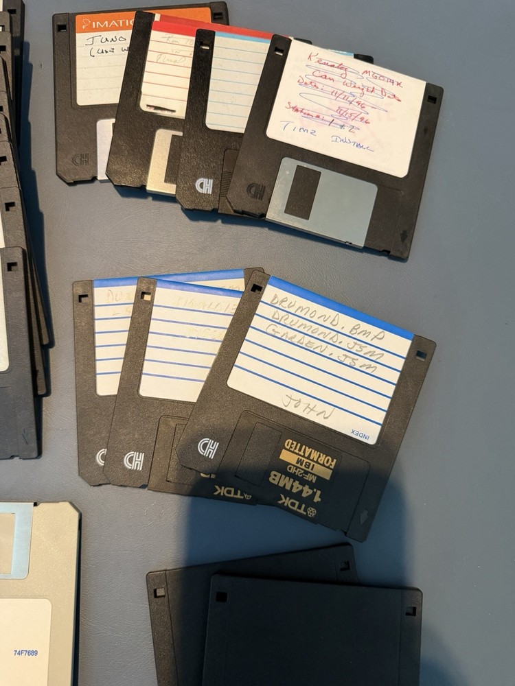 41 Floppy Disks 5.25 Utilities Programs, Boot Discs Misc IBM Blanks Software Lot