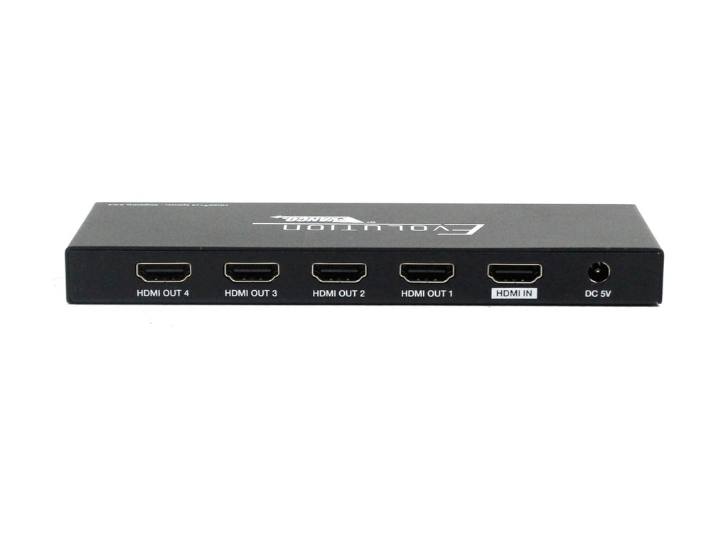 Vanco Evolution EVSP4K14 4K HDMI 1x4 Splitter