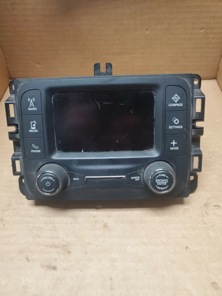 2017-2018 Jeep Compass New Style. Display And Receiver