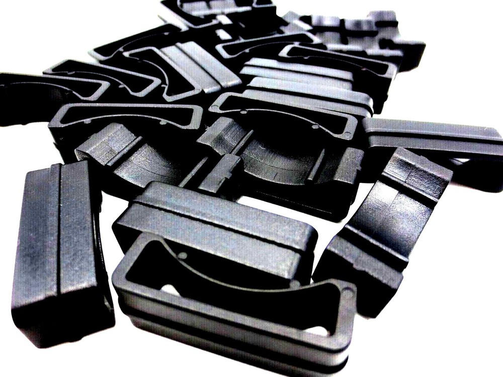 1", 25mm Wide Strap End Loop Fastener Webbing End Fastener - Durable Belt Loop!