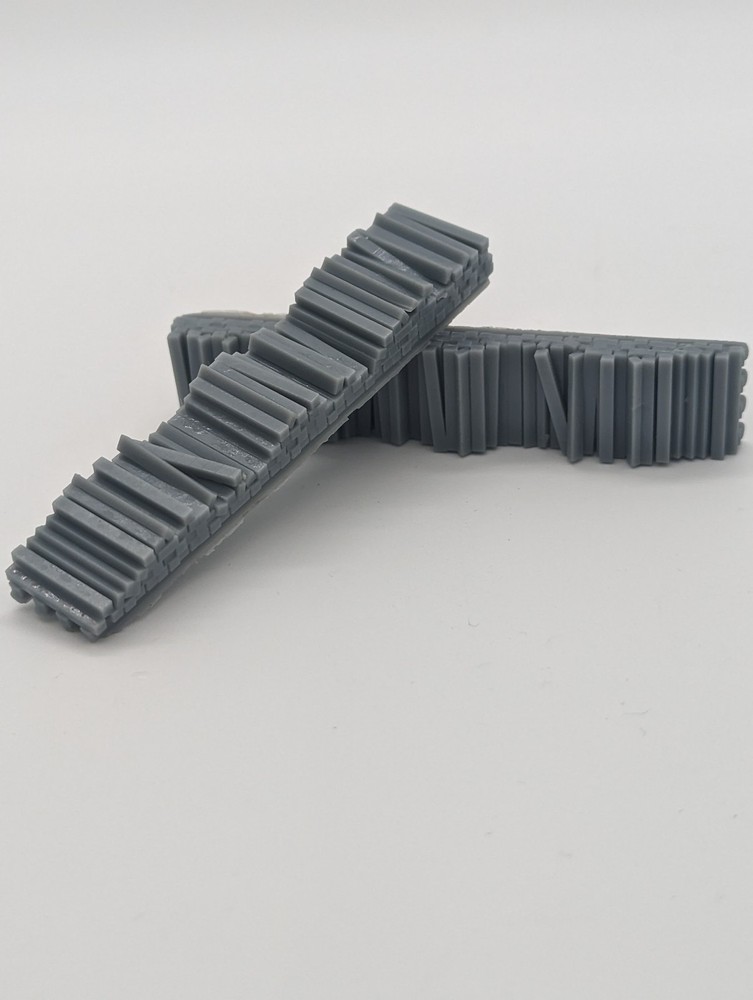 HO Scale Crosstie Flat Car Load N9000