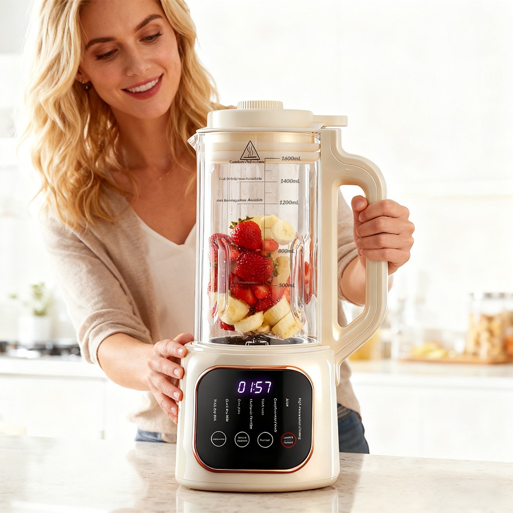 54oz Nut Milk Maker Machine, 10in1 Automatic Plant Based Milk Maker 6H Keep Warm