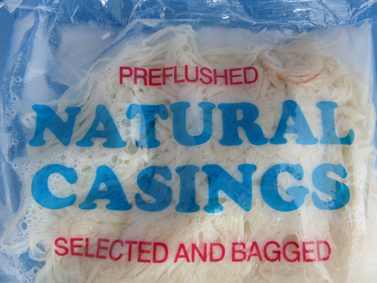 TEN FULL HANKS for 1200+ Lbs of Sausage NATURAL Hog Casings DEER HUNTERS