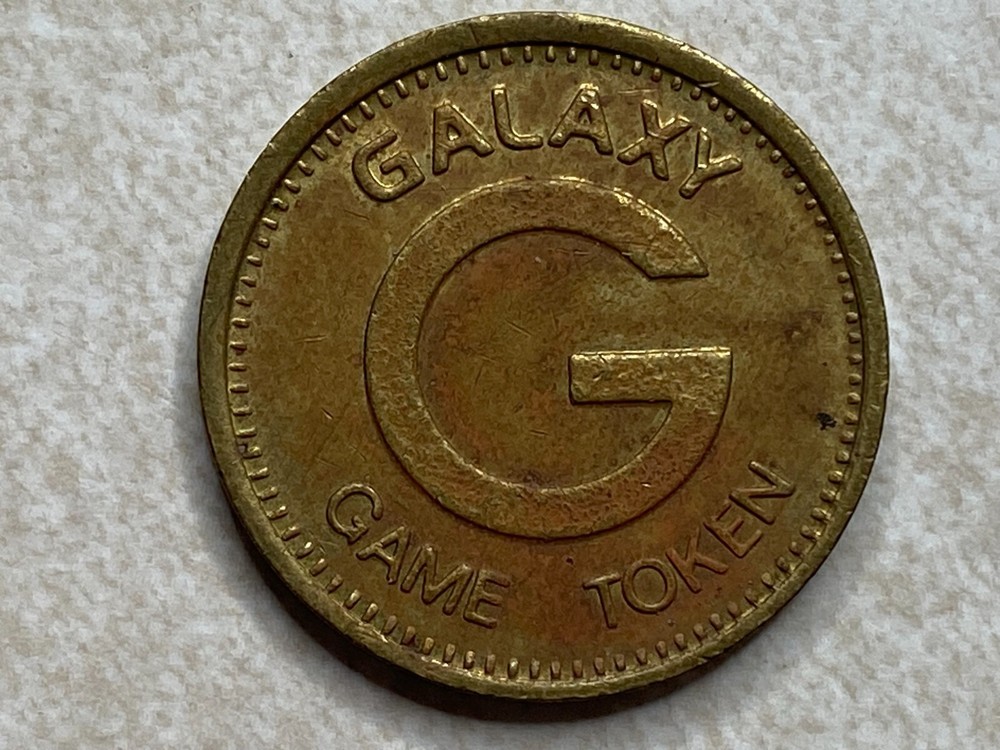 Galaxy Game Token Arcade Amusement Token T7527