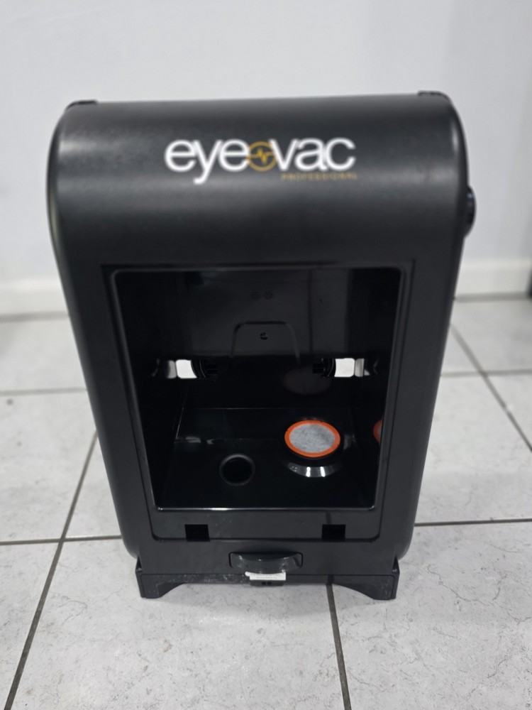 EyeVac Professional Central System Bagless Corded Vacuum w/ Filter Black