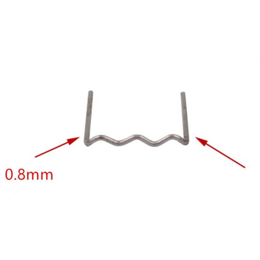 Wave Type Standard Cut Flat Stapler Repair Machine Patch Welding Nail Plastic