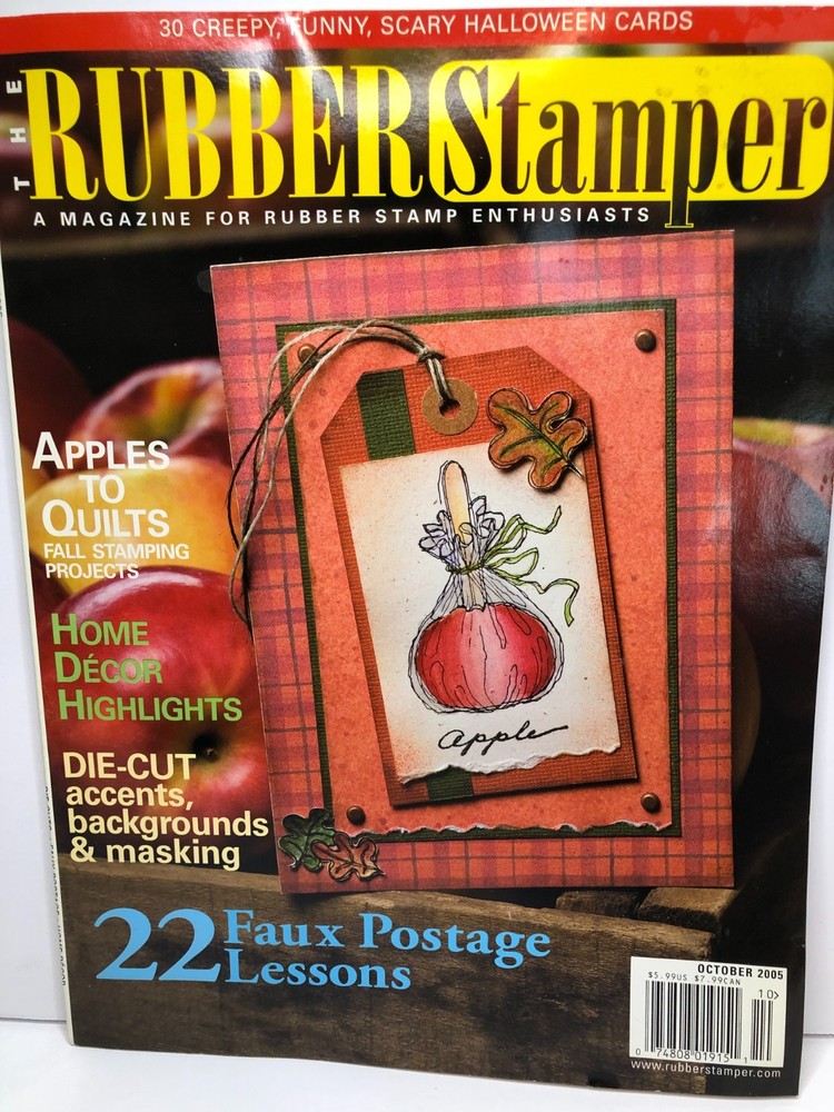 THE RUBBER STAMPER Magazine 2005 - Full Year - 8 Issues