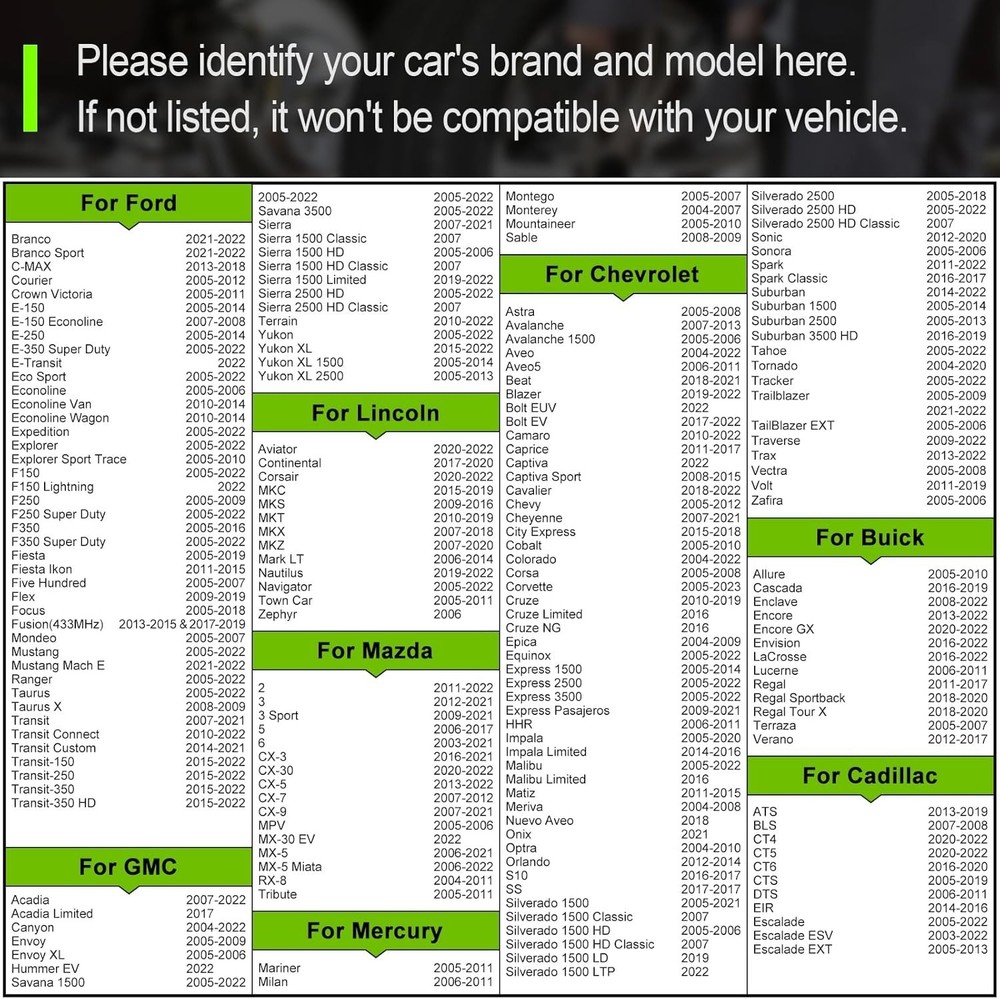 2IN1 TPMS Relearn Tool for GM & Ford, Digital