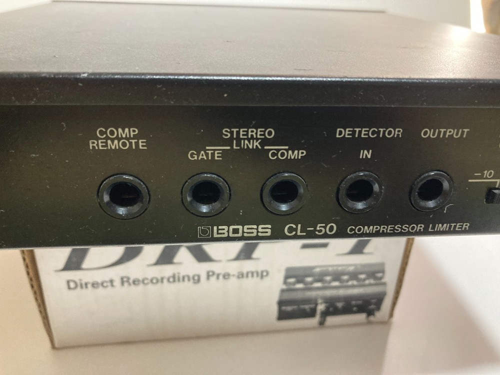 Boss CL-50 Pro Compressor Limiter High performance Half Rack Unit