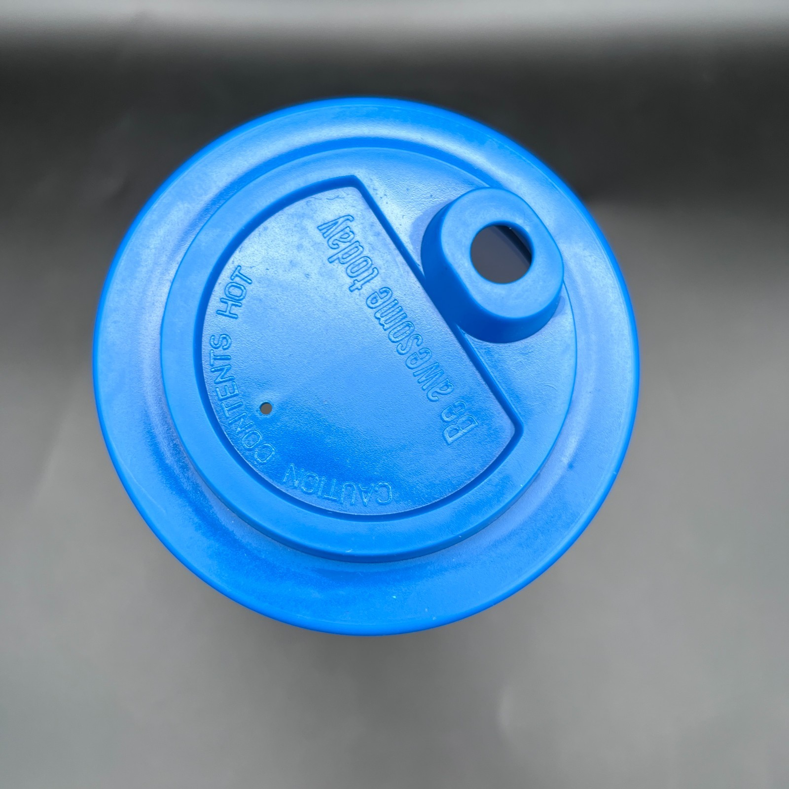 Dutch Bros Classic Design 18 Oz Tumbler Plastic Coffee Cup Blue Dutch Flow Lid