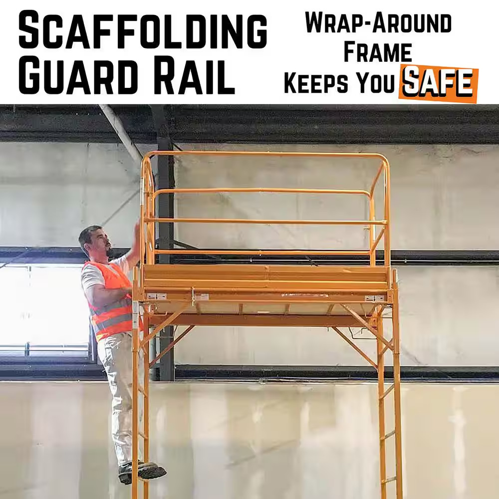 Scaffolding Guard Rail System