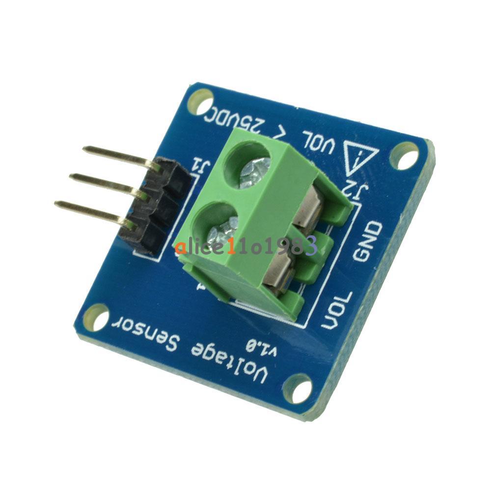 DC Voltage Sensor Module Voltage Detector Divider for Arduino DG New
