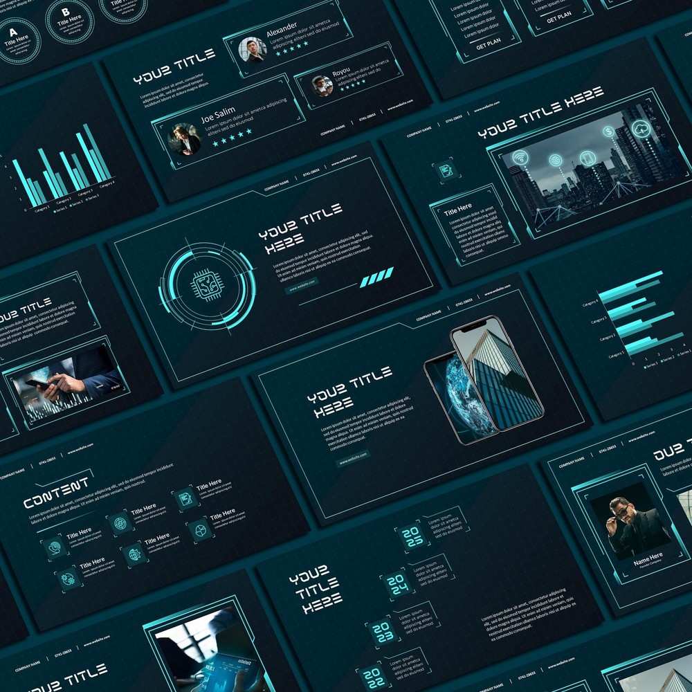 Technology PowerPoint Template – Modern PPT Design for Business Presentations