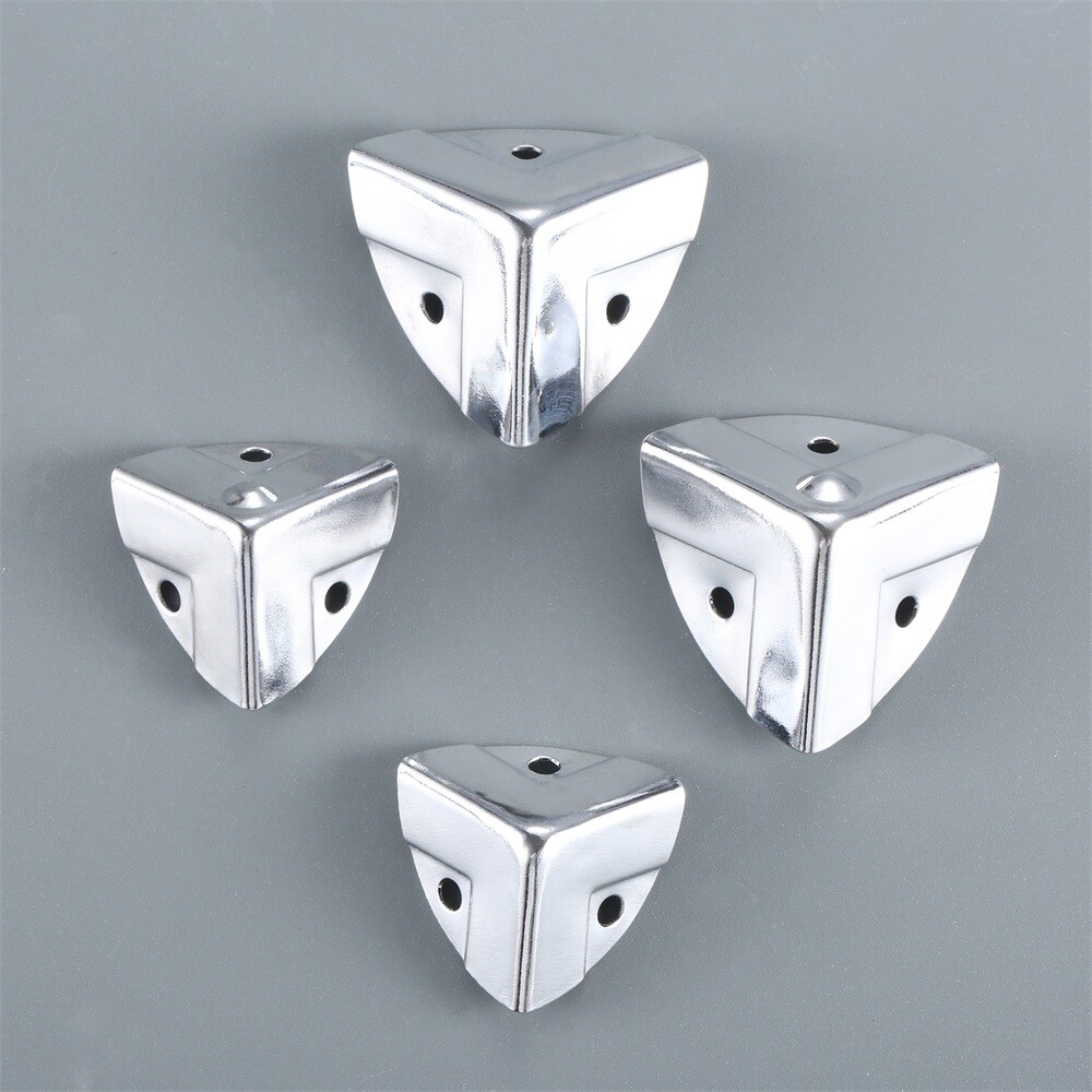 4Pcs Corners Protector for Flight Road Case Tool Box Luggage Corner Guard Bumper
