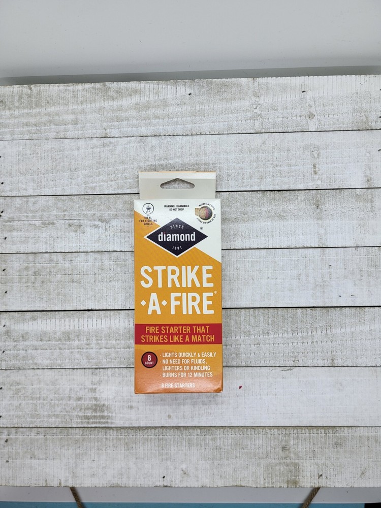 8 pack Diamond Strike-A-Fire Starter Match Sticks