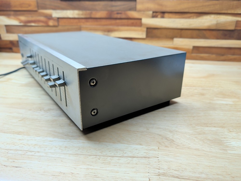 Technics SH-8010 Stereo Frequency Equalizer EQ HiFi Stereo - Cleaned & Tested