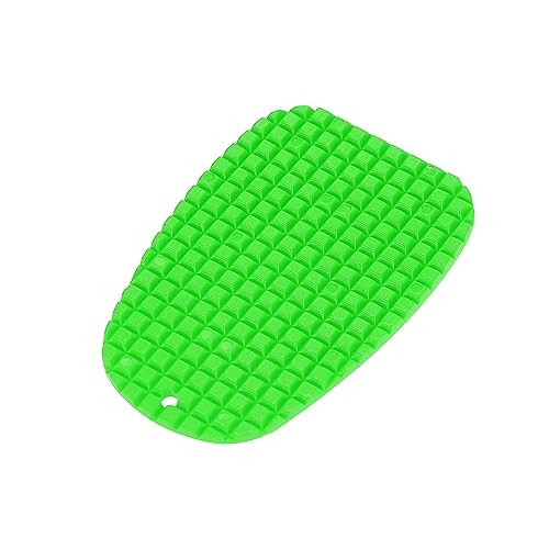 2pcs Motorcycle Kickstand Pad Support Plate Pad Parking Stand Side Stand