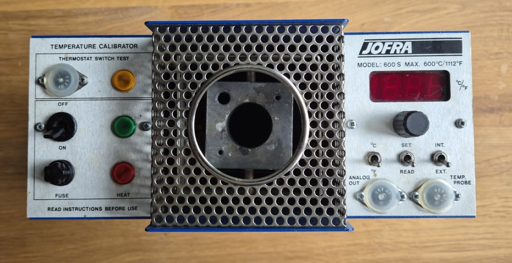 Jofra 600S Temperature Calibrator