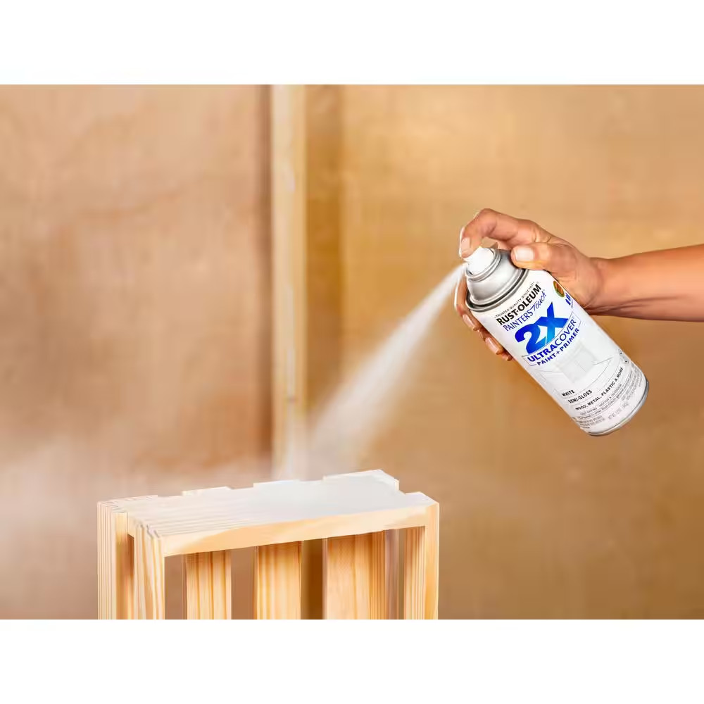 12 Oz. Semi-Gloss White General Purpose Spray Paint