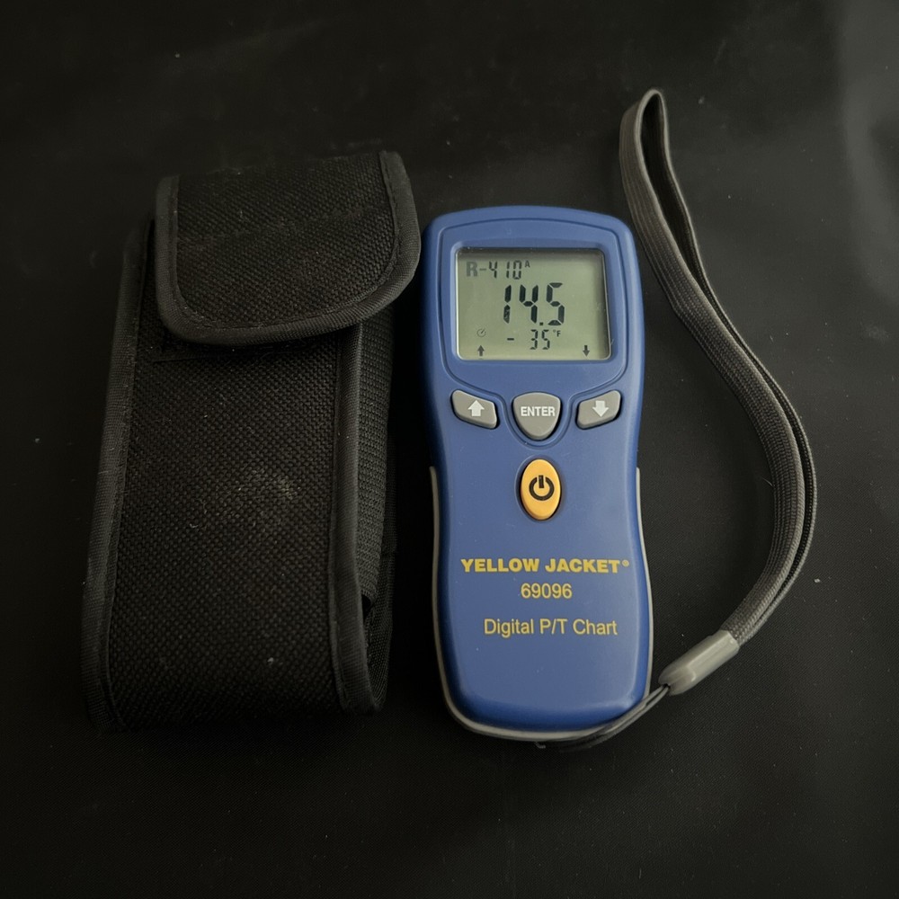R69096 DIGTAL PRESSURE TEMP CHART