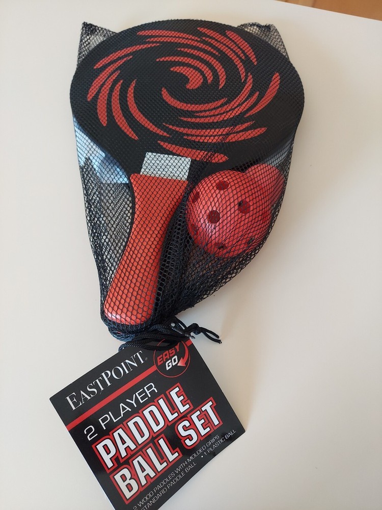 East Point 2 Player Paddle Ball Set - Includes 2 Paddles & 2 Balls