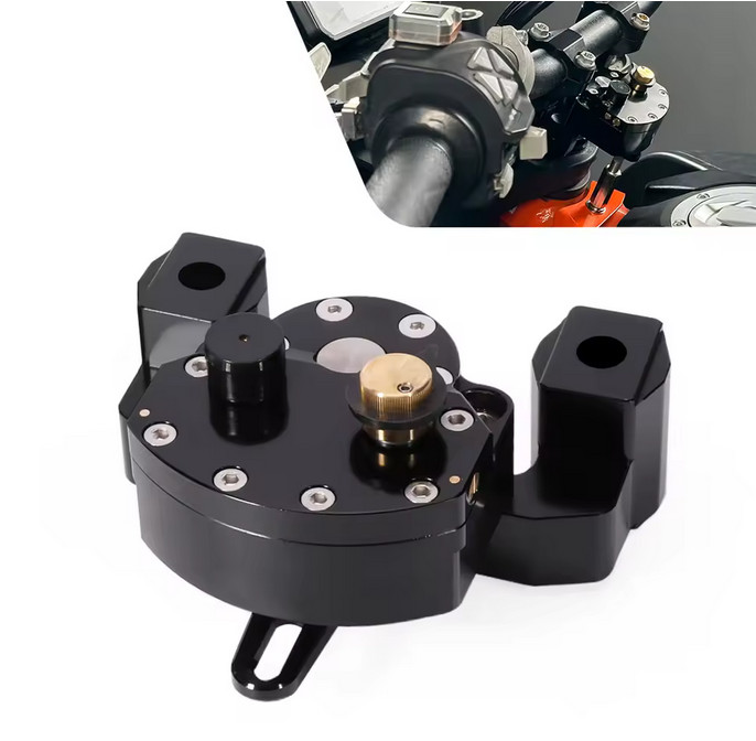 Steering Damper Stabilizer Control Kit Handlebar Bar Bracket For 790 890 ADV/R\