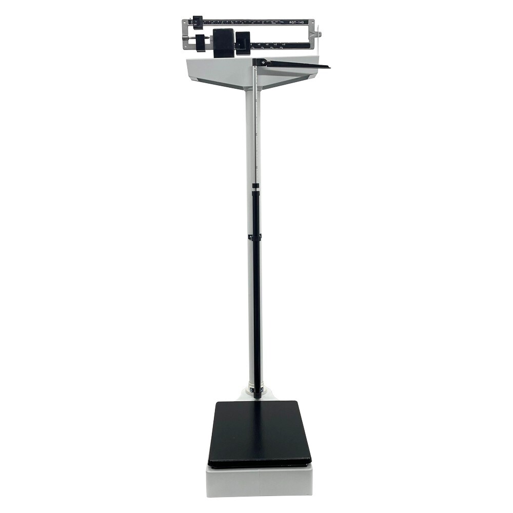 308 lb Height Weight Scale Physician Mechanical Scale Double Ruler