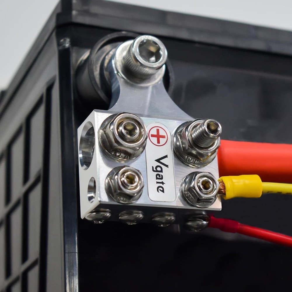 12-Way Multi-Size Battery Connector for Various Applications
