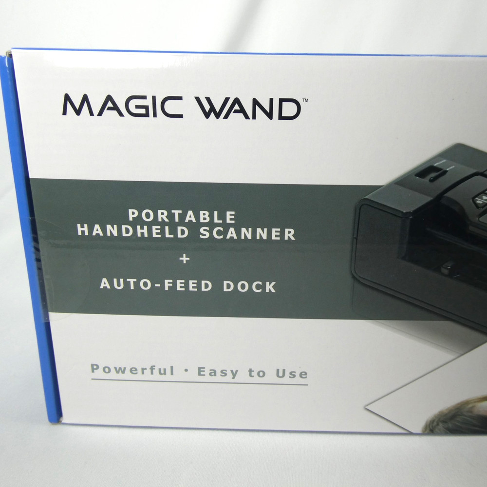 NEW VuPoint Magic Wand Portable Handheld Scanner with Auto-Feed Dock Sealed