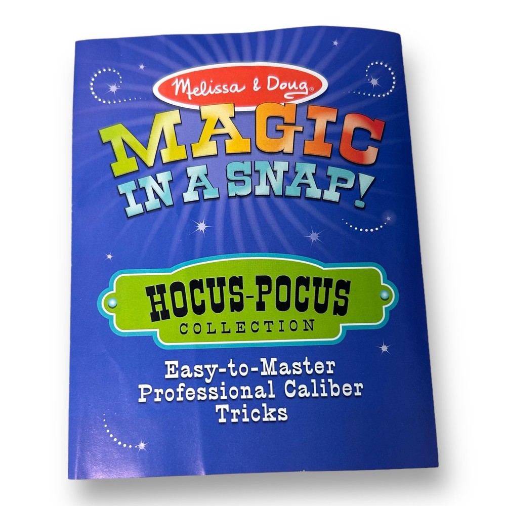 Melissa & Doug Magic in a Snap Hocus-Pocus Magician Tricks Collection