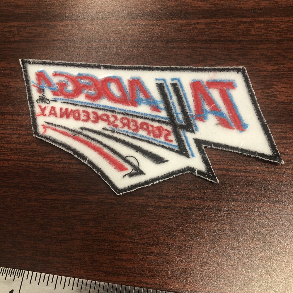 Talladega Speedway Logo Collectable Patch Size 4.50” X 2.25”