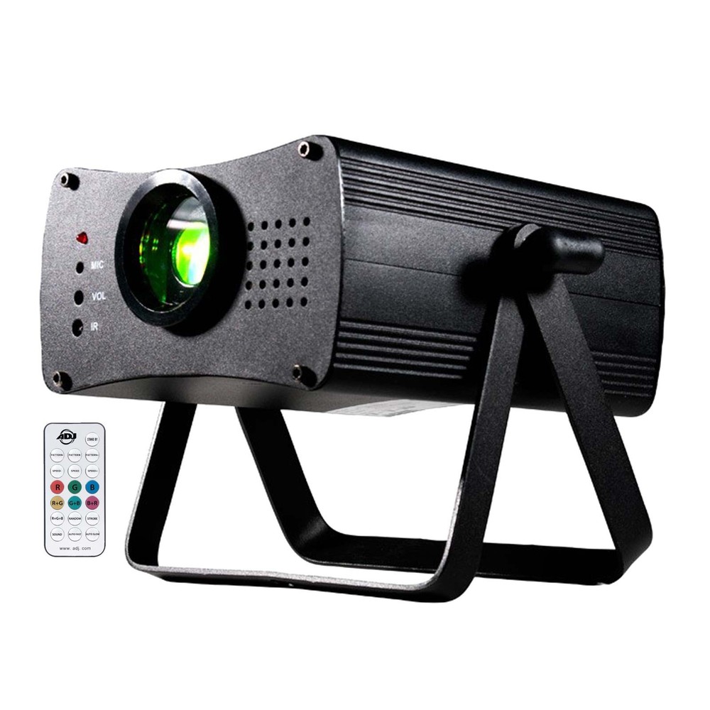 American DJ Ani-Motion Compact Red & Green Laser Geometric Pattern Effect Light