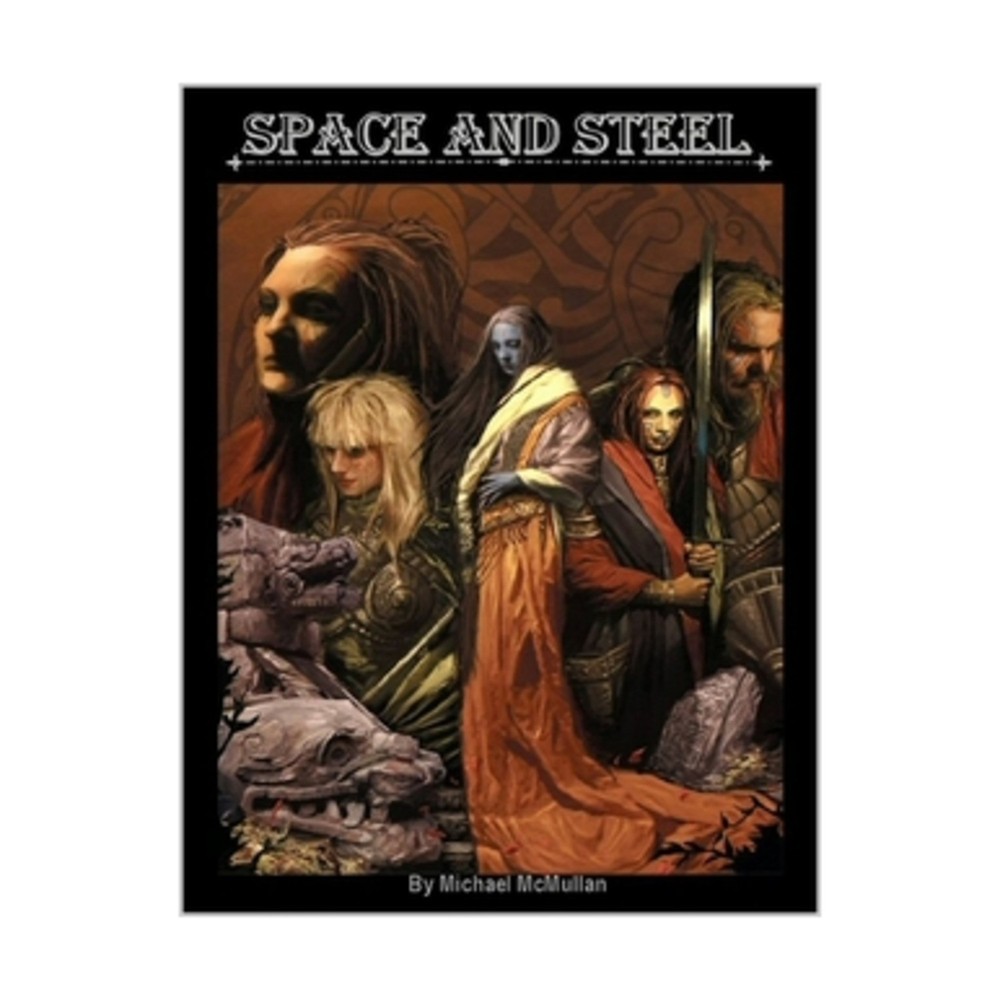 Michael McMullan Sci-Fi RPG Space and Steel NM