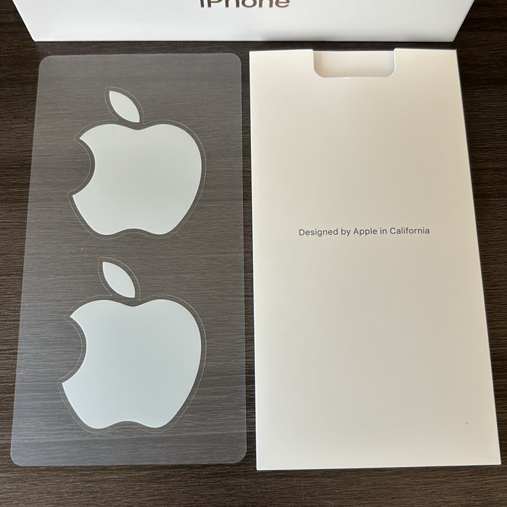 Apple iPhone XS Empty Storage Box with Apple Decals