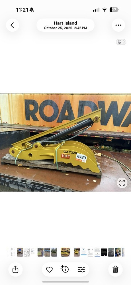 Cat 320 Thumb