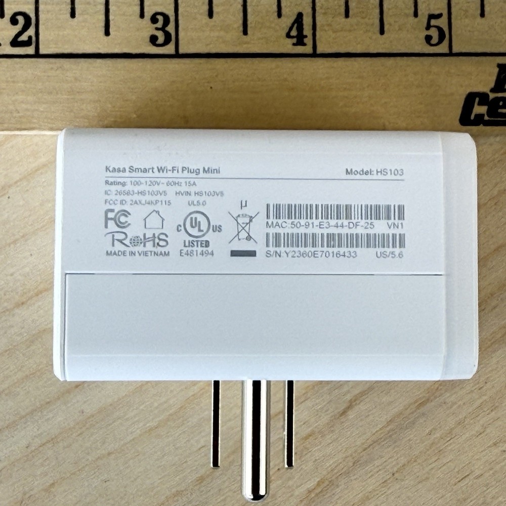 4 Pack TP-Link Kasa Smart Wi-Fi Plug Mini - HS103P4 - New, Open Box