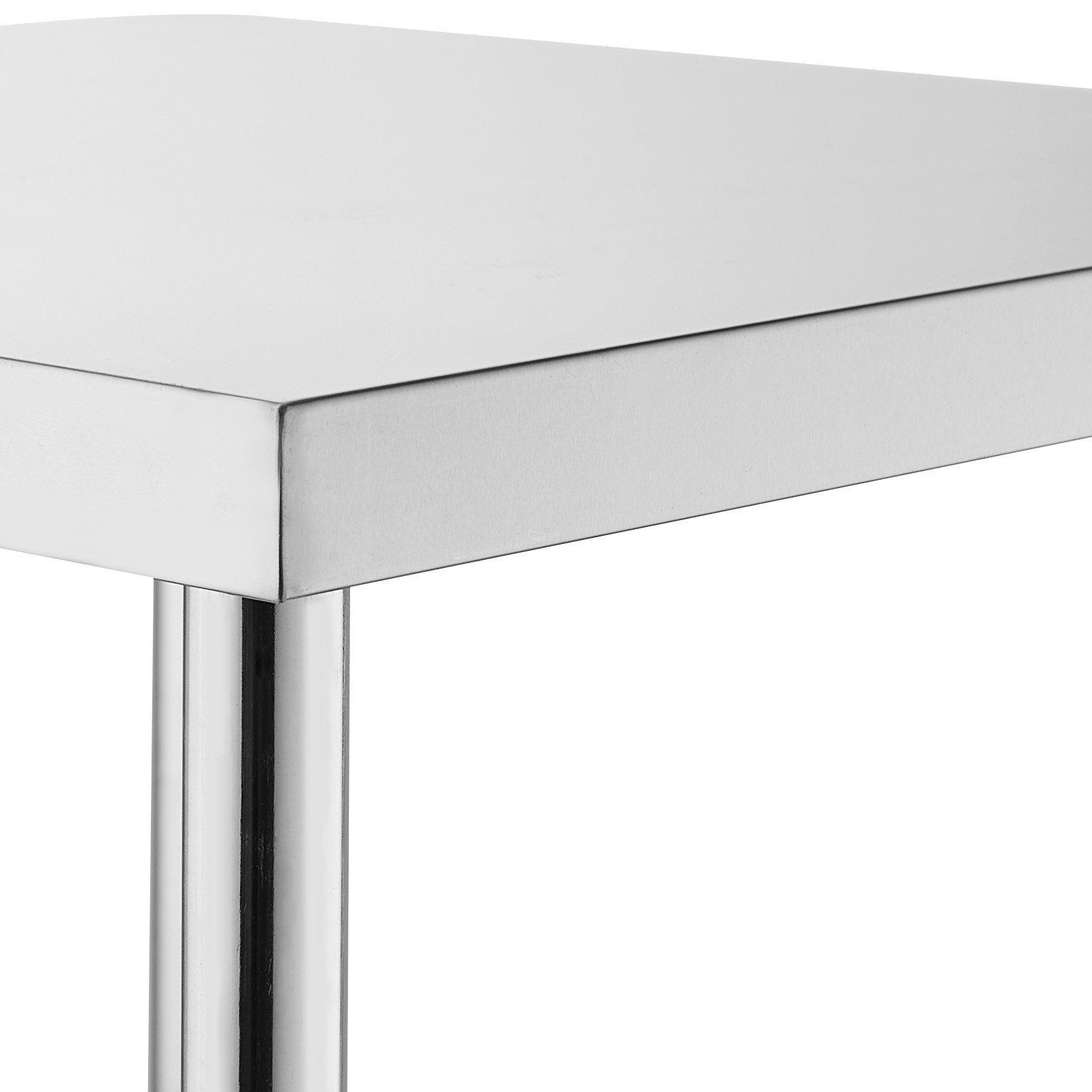VEVOR Stainless Steel Work Prep Table Commercial Worktable Food Prep 24x48x34in