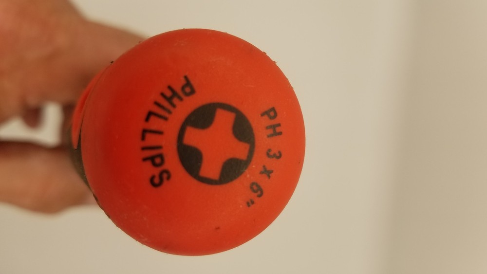 Sunex Phillips #3 6inch Screwdriver 11P3x6H