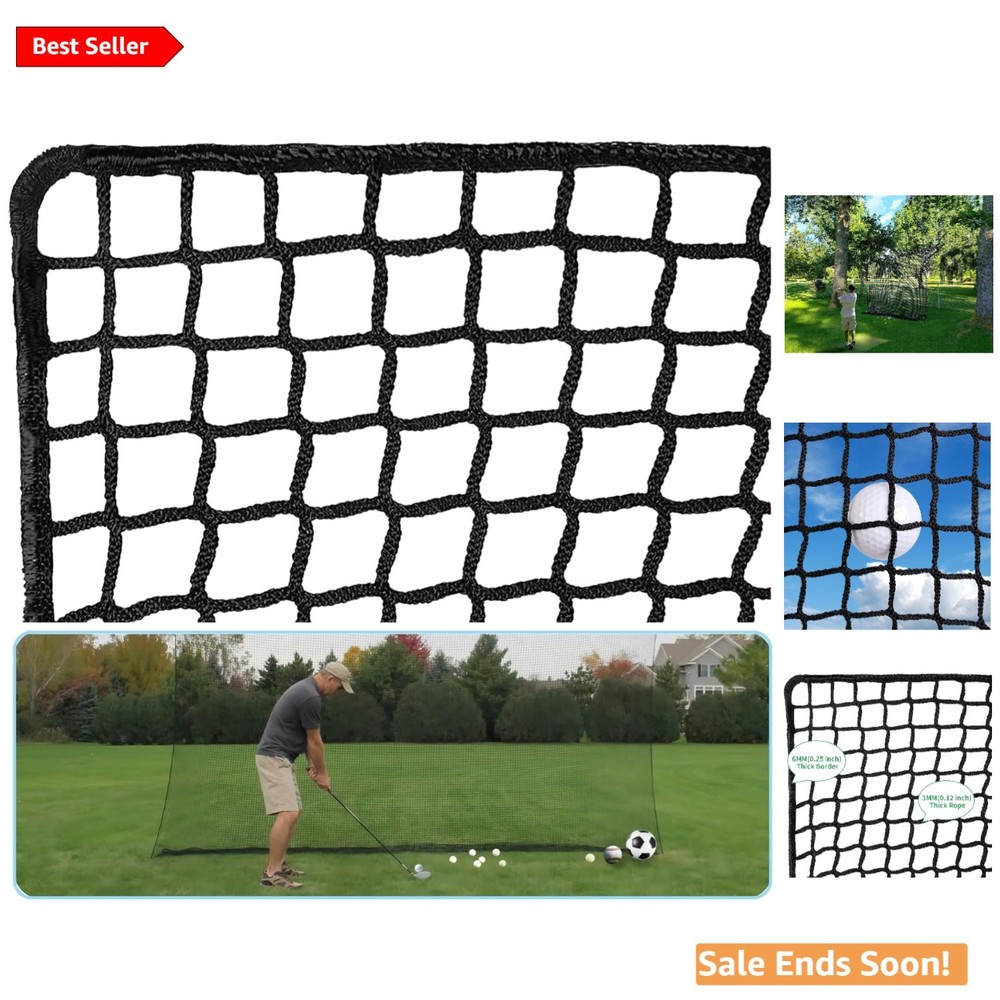 Multisport Application Golf Practice Net - Weather-Proof, 10x10ft to 20ft
